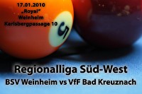Regionalliga 8.Spieltag BSV Weinheim vs VfF Bad Kreuznach 
